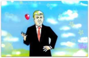 Free download Fruitarian Donald Trump Political Cartoon free photo or picture to be edited with GIMP online image editor