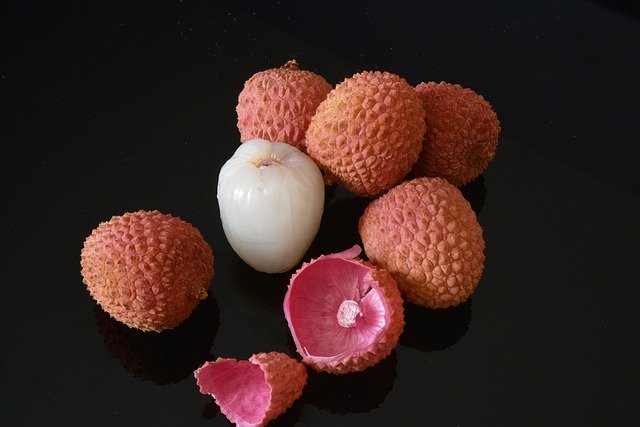 Free download Fruit Exotic Litchi Reunion -  free photo or picture to be edited with GIMP online image editor