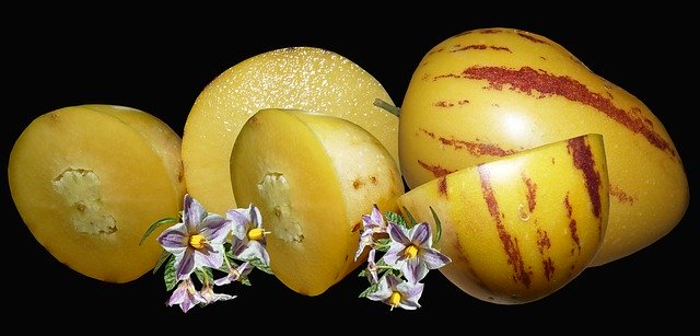 Free download Fruit Pepino Flowers -  free photo or picture to be edited with GIMP online image editor