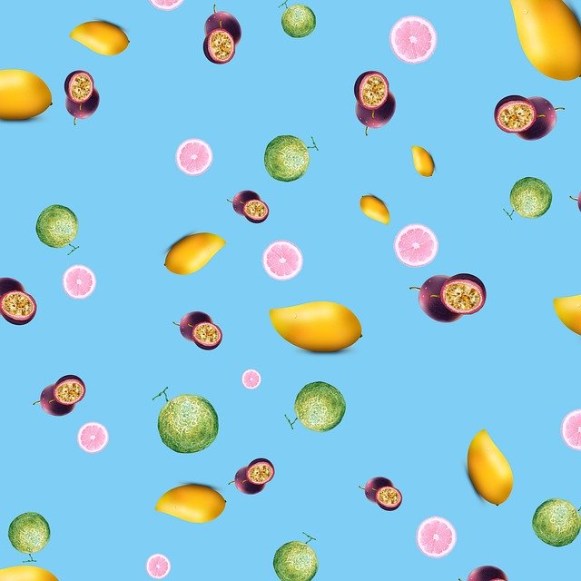 Free download Fruits Blue -  free illustration to be edited with GIMP free online image editor