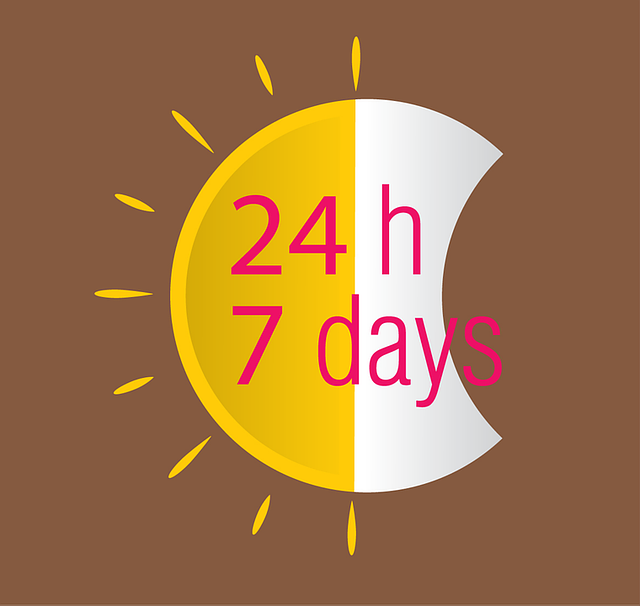 Free download Full Week 24 7 Days Now - Free vector graphic on Pixabay free illustration to be edited with GIMP free online image editor