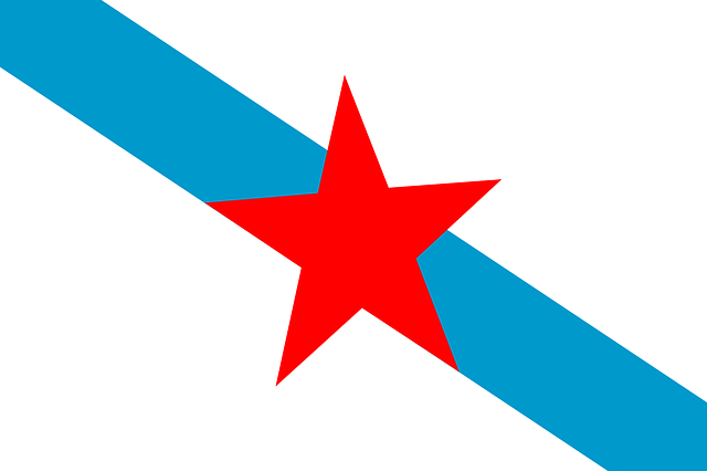 Free download Galician Nationalism Flag - Free vector graphic on Pixabay free illustration to be edited with GIMP free online image editor