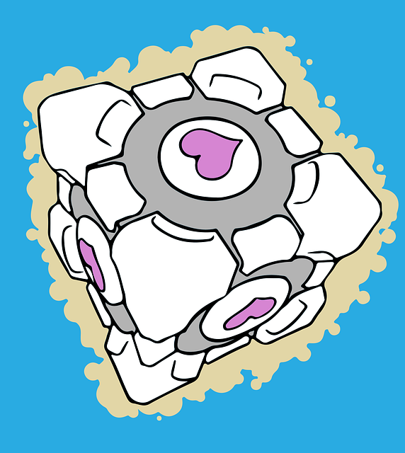 Game Companion Cube Portal Video - Free vector