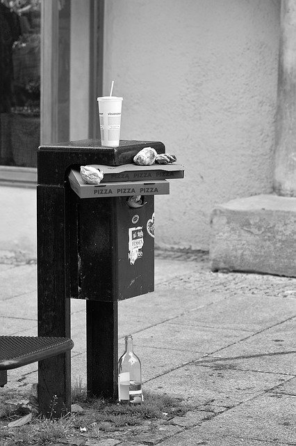 Free download Garbage Can Waste Recycle -  free photo or picture to be edited with GIMP online image editor