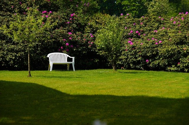 Free download Garden Bench Relaxation Oasis Of -  free photo or picture to be edited with GIMP online image editor