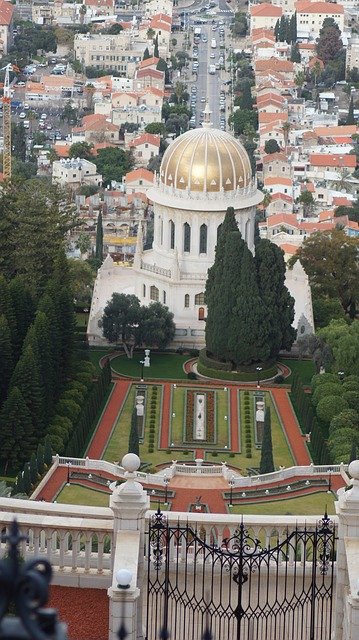 Free download Garden Mosque Israel Large City Of -  free photo or picture to be edited with GIMP online image editor