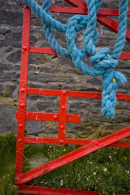 Free download Gate Rope Red -  free photo or picture to be edited with GIMP online image editor