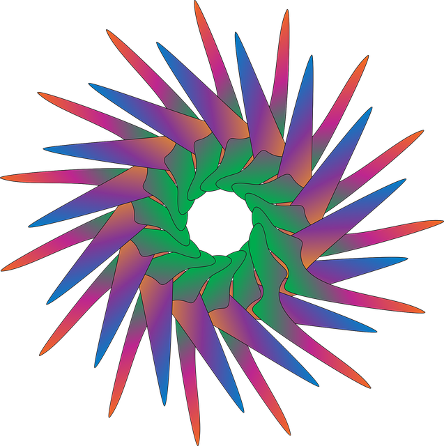 Free download Gear Mandela Spiral - Free vector graphic on Pixabay free illustration to be edited with GIMP free online image editor