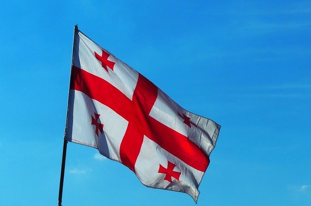 Free download Georgian Flag The Of Georgia -  free photo or picture to be edited with GIMP online image editor