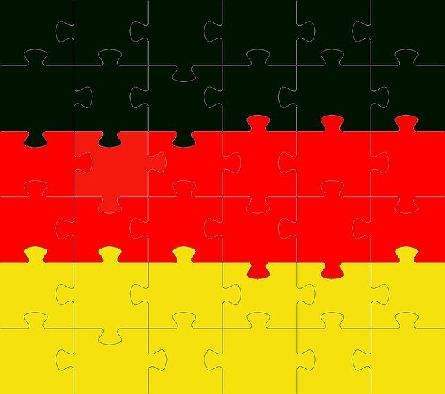 Free download Germany Flag Puzzle German -  free illustration to be edited with GIMP free online image editor