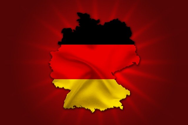 Free download Germany Map Flag -  free illustration to be edited with GIMP free online image editor