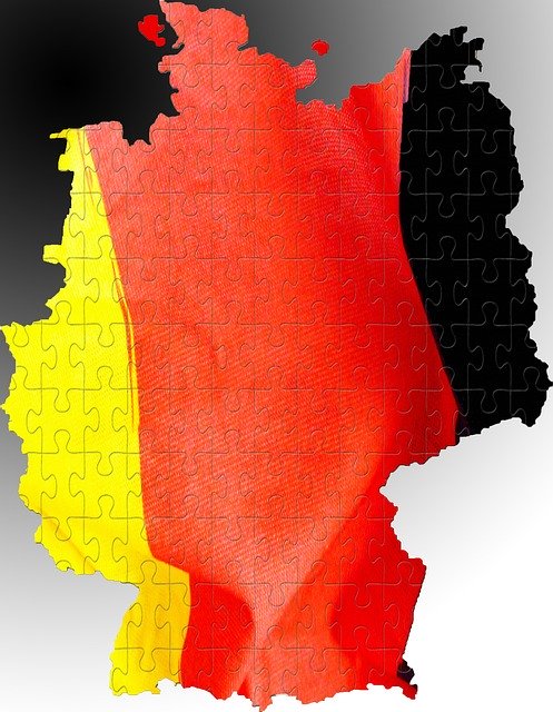 Free download Germany Map Regions -  free illustration to be edited with GIMP free online image editor