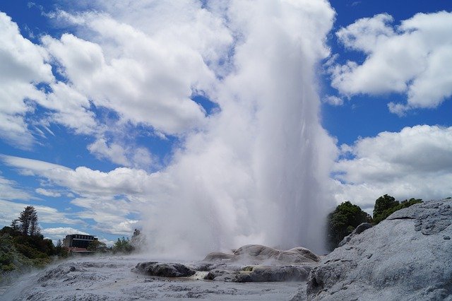 Free download Geyser New Zealand Hot -  free free photo or picture to be edited with GIMP online image editor