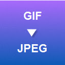 GIF to JPEG Converter  screen for extension Chrome web store in OffiDocs Chromium