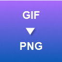 GIF to PNG Converter  screen for extension Chrome web store in OffiDocs Chromium