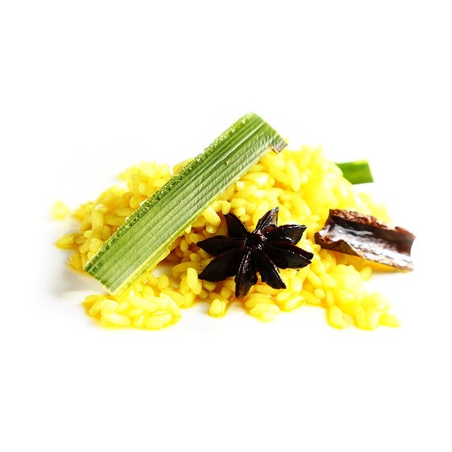 Free download Ginger Yellow Rice Star Anise -  free photo or picture to be edited with GIMP online image editor