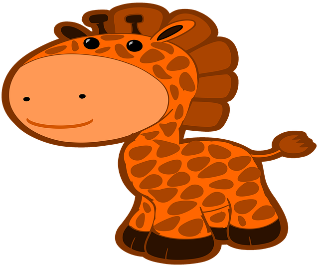 Free download Giraffe Animal Zoo -  free illustration to be edited with GIMP free online image editor