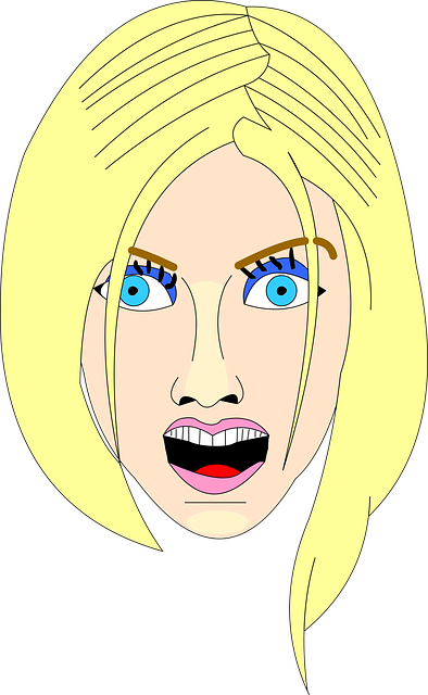 Free download Girl Blonde Drawing - Free vector graphic on Pixabay free illustration to be edited with GIMP free online image editor