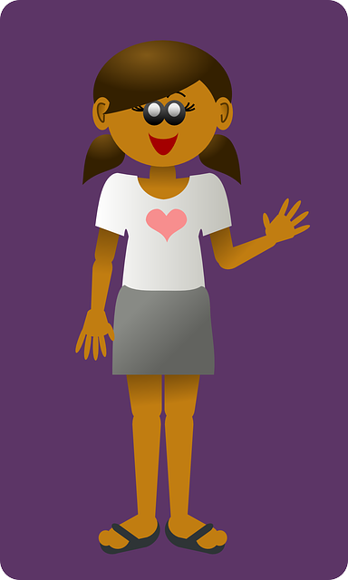 Free download Girl Kid Standing - Free vector graphic on Pixabay free illustration to be edited with GIMP free online image editor