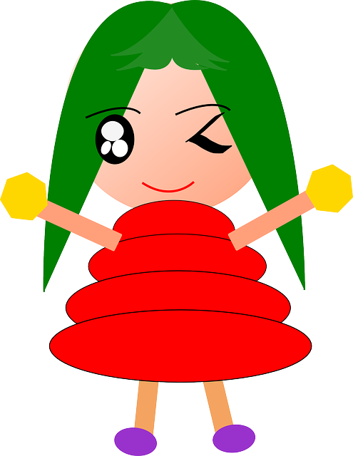 Free download Girl Playing Cute - Free vector graphic on Pixabay free illustration to be edited with GIMP free online image editor