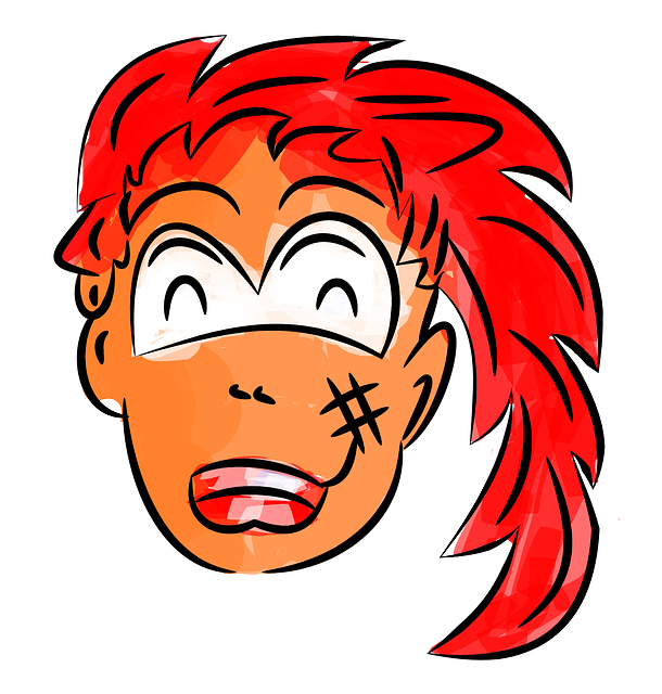 Free download Girl Red Hair Face - Free vector graphic on Pixabay free illustration to be edited with GIMP free online image editor