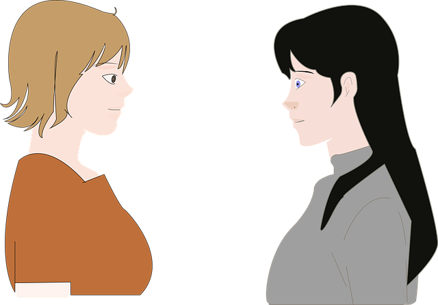 Free download Girls Talking Young - Free vector graphic on Pixabay free illustration to be edited with GIMP free online image editor