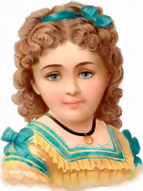 Free download Girl Victorian Painting -  free illustration to be edited with GIMP free online image editor