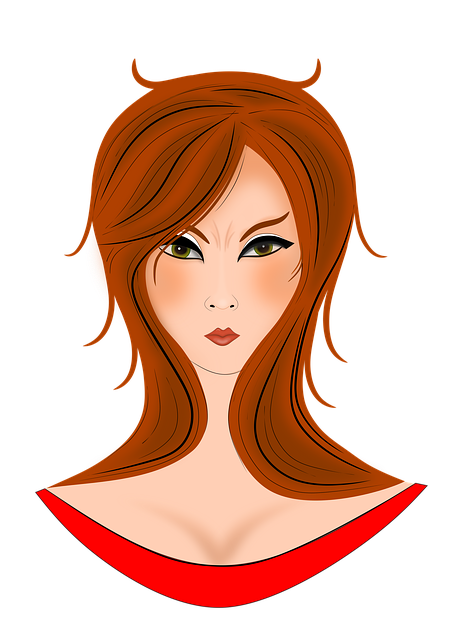 Free download Girl Woman Anger -  free illustration to be edited with GIMP free online image editor
