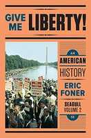 Free download Give Me Liberty! by Eric Foner free photo or picture to be edited with GIMP online image editor