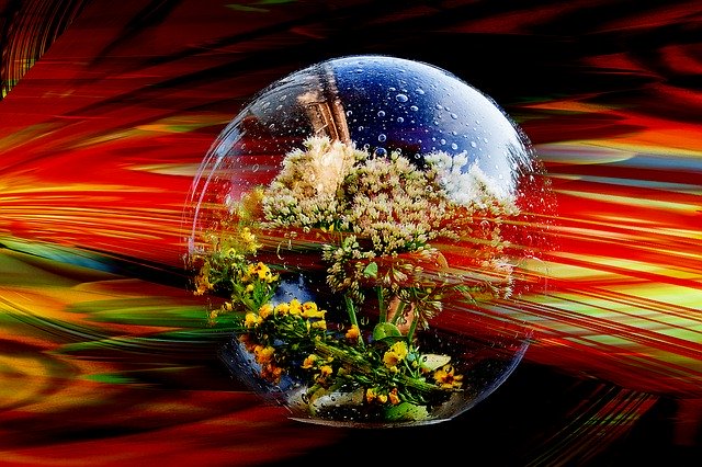 Free download Glass Ball Background Colors -  free illustration to be edited with GIMP free online image editor