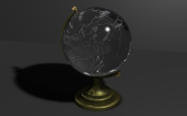 Free download Globe Table Ornament Paper Weight -  free illustration to be edited with GIMP free online image editor