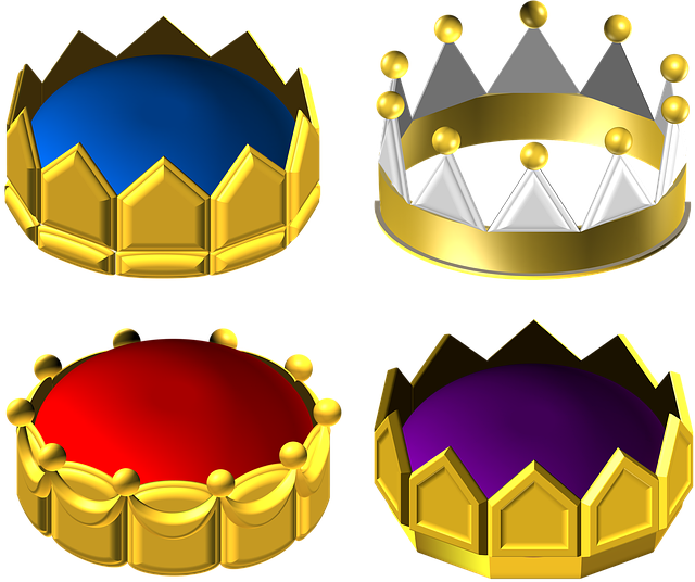 Free download Gold Crown Ornate -  free illustration to be edited with GIMP free online image editor