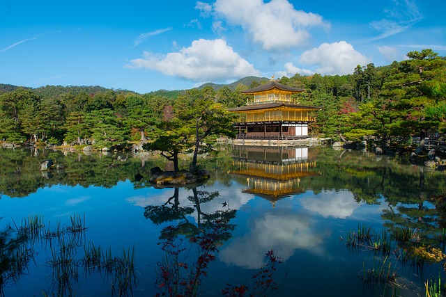 Free download golden pavilion japan kyoto temple free picture to be edited with GIMP free online image editor