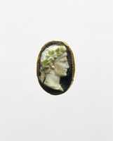 Free download Gold ring with cameo glass portrait of the Emperor Augustus free photo or picture to be edited with GIMP online image editor