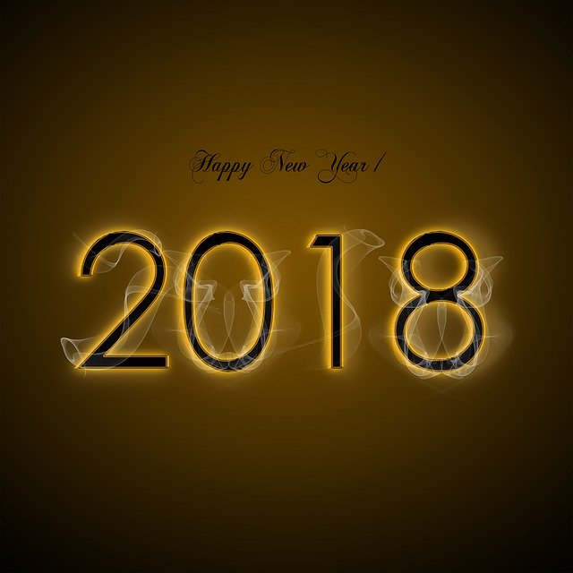 Free download Good Year 2018 -  free illustration to be edited with GIMP free online image editor