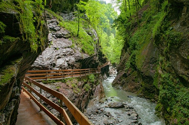 Free download Gorge Trail Vorarlberg -  free photo or picture to be edited with GIMP online image editor