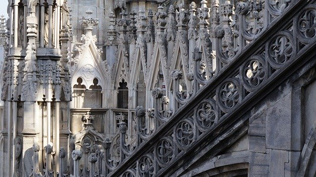 Free download Gothic Cathedral Milan -  free photo or picture to be edited with GIMP online image editor