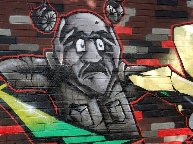 ດາວໂຫລດຟຣີ Graffiti Art Sprayer Wall - ຮູບແຕ້ມທີ່ບໍ່ເສຍຄ່າເພື່ອແກ້ໄຂດ້ວຍ GIMP ບັນນາທິການຮູບພາບອອນໄລນ໌ຟຣີ