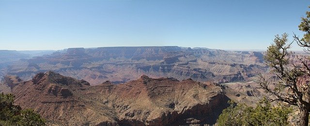 Free download Grand Canyon Landscape Panorama -  free photo or picture to be edited with GIMP online image editor