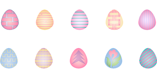 Free download Graphic Easter Eggs - Free vector graphic on Pixabay free illustration to be edited with GIMP free online image editor