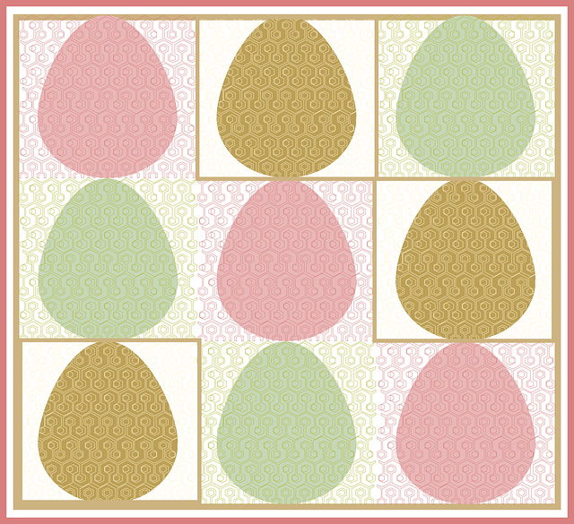 Free download Graphic Easter Eggs Pattern - Free vector graphic on Pixabay free illustration to be edited with GIMP free online image editor