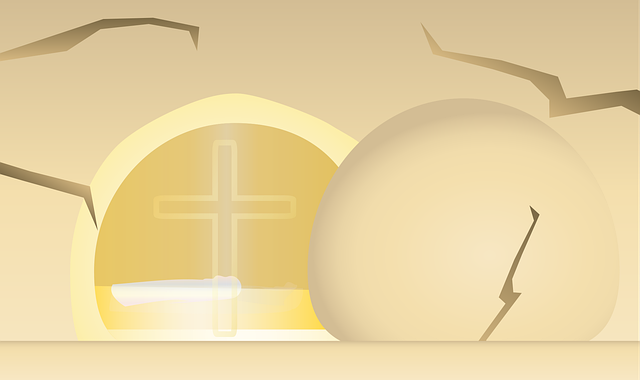 Free download Graphic Empty Tomb Easter Holy - Free vector graphic on Pixabay free illustration to be edited with GIMP free online image editor