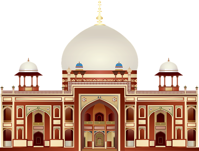Free download Graphic Humayuns Tomb Humayun - Free vector graphic on Pixabay free illustration to be edited with GIMP free online image editor