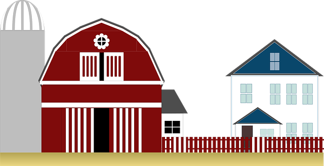 Free download Graphic Red Barn Farm - Free vector graphic on Pixabay free illustration to be edited with GIMP free online image editor