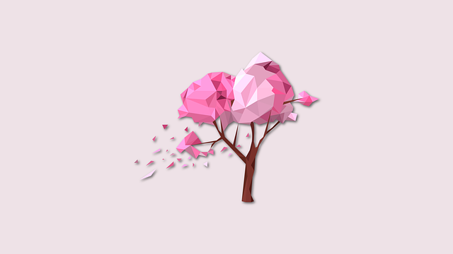 Free download Graphics Art Polygons Tree Natural -  free illustration to be edited with GIMP free online image editor