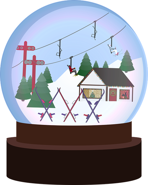 Free download Graphic Snowglobe WinterFree vector graphic on Pixabay free illustration to be edited with GIMP online image editor