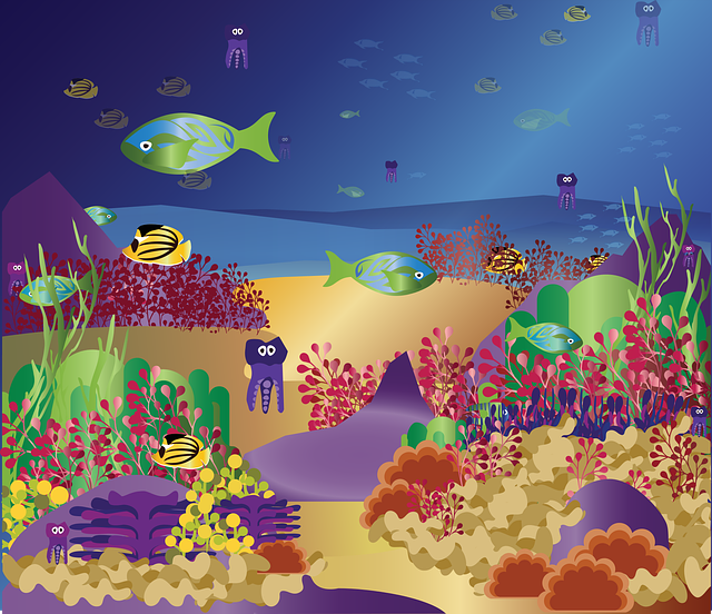 Free download Graphic Underwater TropicalFree vector graphic on Pixabay free illustration to be edited with GIMP online image editor