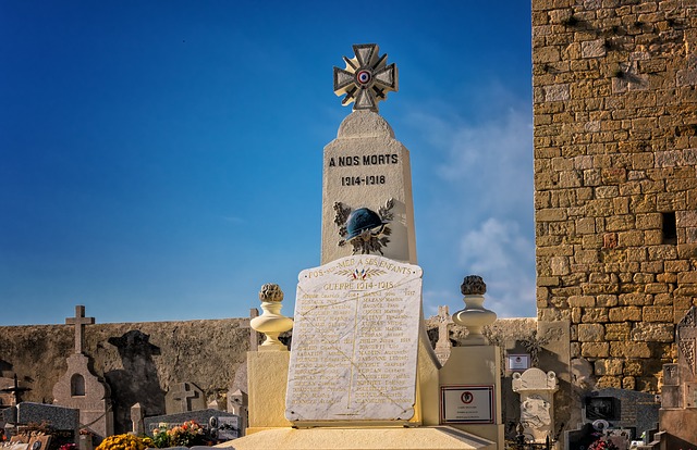 Free download graveyard memory memorial france free picture to be edited with GIMP free online image editor