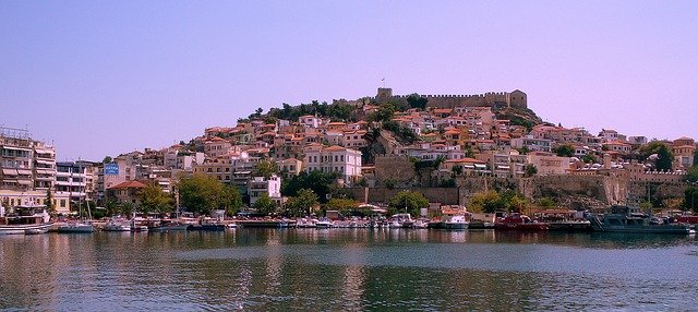 Free download Greece Kavala Castle -  free photo or picture to be edited with GIMP online image editor