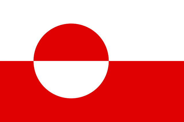 Free download Greenland Flag Civil - Free vector graphic on Pixabay free illustration to be edited with GIMP free online image editor